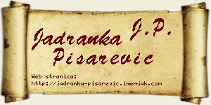 Jadranka Pisarević vizit kartica